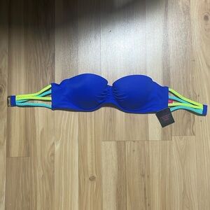 *NWT* Victoria Secret Strapless Bikini Top 32C